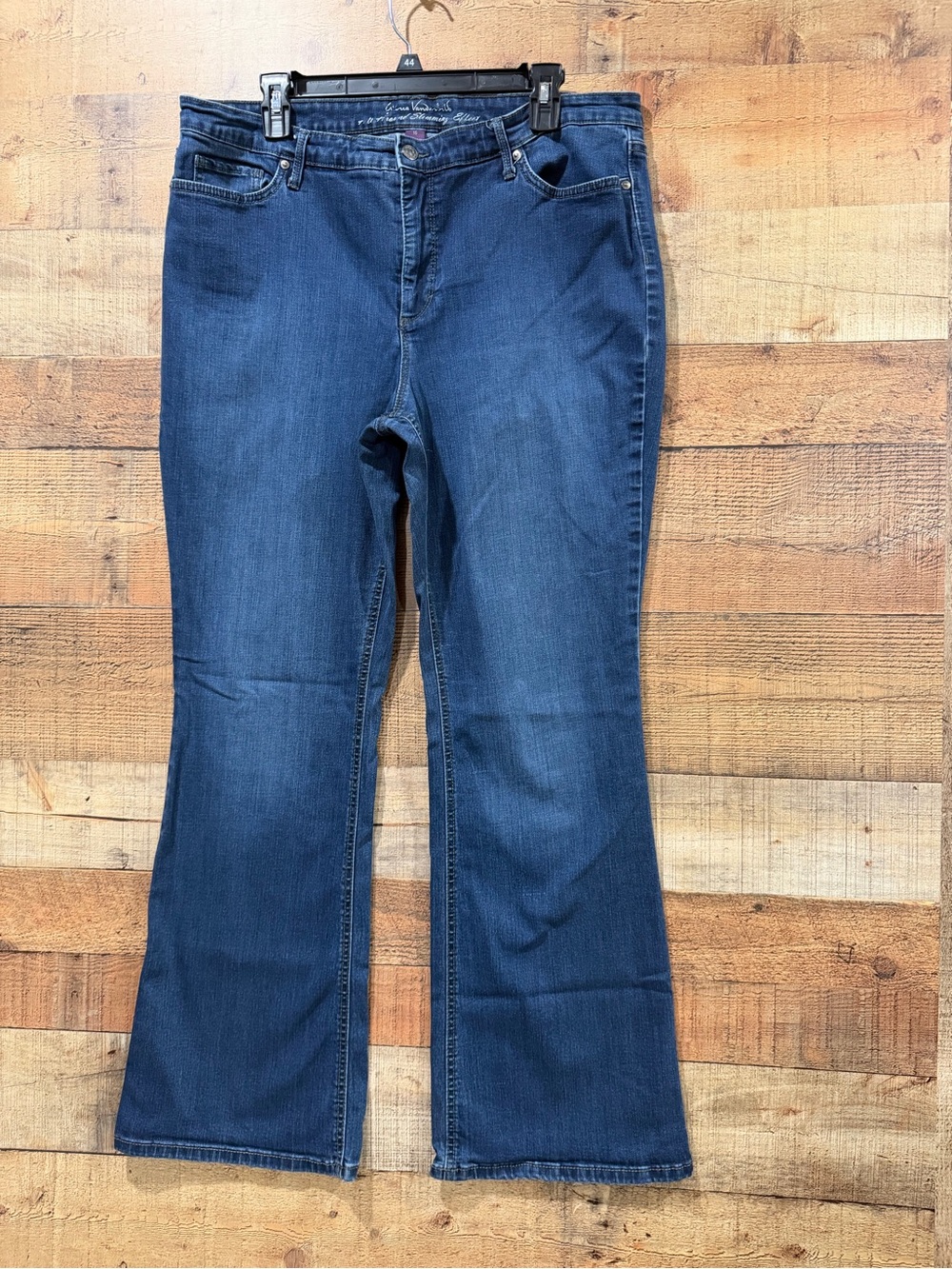 Gloria Vanderbilt Slimming Dark Blue Bootcut Jeans Size 16